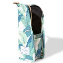 The Flat Lay Co. Standing Brush Case - Tropical Leaves