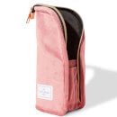 The Flat Lay Co. Standing Brush Case - Pink Velvet