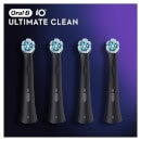 iO Ultimate Clean Black Toothbrush Heads, Pack of 8 Counts