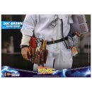 Hot Toys Back to the Future Movie Masterpiece Action Figure 1/6 Doc Brown (Deluxe Version) 30cm