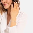 Joma Jewellery Women's A Little Love You To The Moon & Back Bracelet - Silver