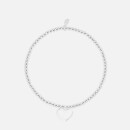 Joma Jewellery Women's Occasion Gift Box With Love Bracelets - Silver