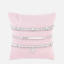 Joma Jewellery Women's Occasion Gift Box Super Sister Bracelets - Silver