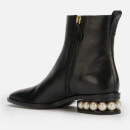 Nicholas Kirkwood Women's 30mm Casati Leather Heeled Ankle Boots - Black - UK 3