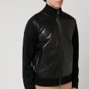 Salvatore Ferragamo Men's Zip-Through Jacket - Black