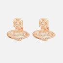 Vivienne Westwood Women's Hermine Bas Relief Earrings - Pink/White