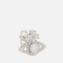 Vivienne Westwood Women's Valentina Orb Earrings - Platinum/White