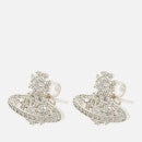 Vivienne Westwood Women's Narcissa Silver Earrings - Platinum/White
