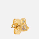 Vivienne Westwood Women's Brandita Stud Earrings - Gold White