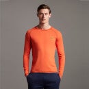Contrast Seams Baselayer - Burnt Sienna