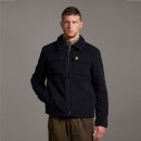 Collared Pile Jacket - Dark Navy