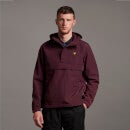 Fleece Lined Nylon Overhead - Burgundy