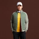 Quilted Front Fleece Back - Cactus Green