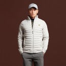 Quilted Front Fleece Back - Pebble