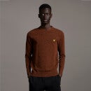 Boucle Mottled Jumper - Cider Brown/ Jet Black