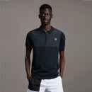 Knitted Polo - Dark Navy