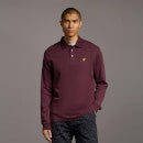 LS Brushed Collar Polo Shirt - Burgundy