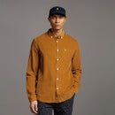 Needle Cord Shirt - Cider Brown