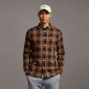 Check Flannel Shirt - Jet Black