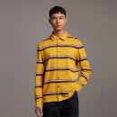 Archive Heavy Stripe Overshirt - Amber