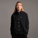 Cotton Canvas Shirt - Jet Black