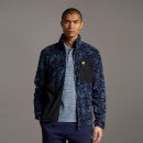 Earth Print Fleece - Dark Navy