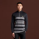 Lightweight Wide Stripe Midlayer - True Black