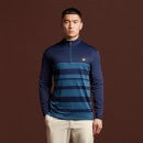 Lightweight Wide Stripe Midlayer - Navy