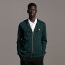 Zip Through Hoodie - Dark Green