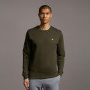 Crew Neck Sweatshirt - Olive
