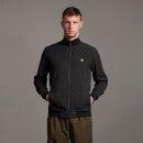 Zip Through Funnel Neck Soft Shell Jacket - Jet Black