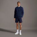 Contrast Panel Short - Navy