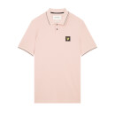 Casuals Tipped Polo Shirt - Stone Pink