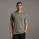 Washed Out Polo Shirt - Olive