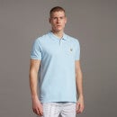 Washed Out Polo Shirt - Fresh Blue