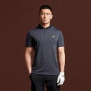 Jacquard Polo Shirt - True Black