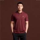 Branded Collar Polo Shirt - Battle Rust