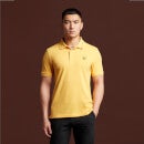Branded Collar Polo Shirt - Sunbeam