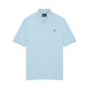 Plain Polo Shirt - Mid Grey Marl - Plus