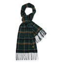Tartan Lambswool Scarf - Dark Green