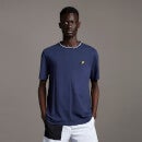 Branded Ringer T-shirt - Navy