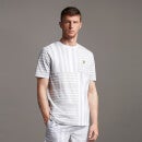 Glitch Print T-Shirt - White