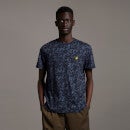 Earth Print T-shirt - Dark Navy