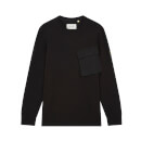 Casuals Pocket L/S T-shirt - Jet Black