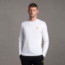 Plain L/S T-Shirt - White