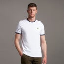 Ringer T-Shirt - White/ Navy