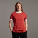 Ringer T-shirt - Chilli Red
