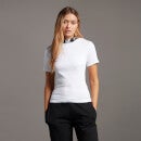 Branded Collar T-shirt - White