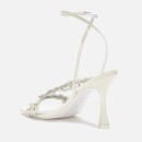 BY FAR Women's Poppy Leather Heeled Sandals - White - UK 3