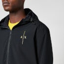 Armani Exchange Men's Recycled Nylon Hooded Jacket - Black - M